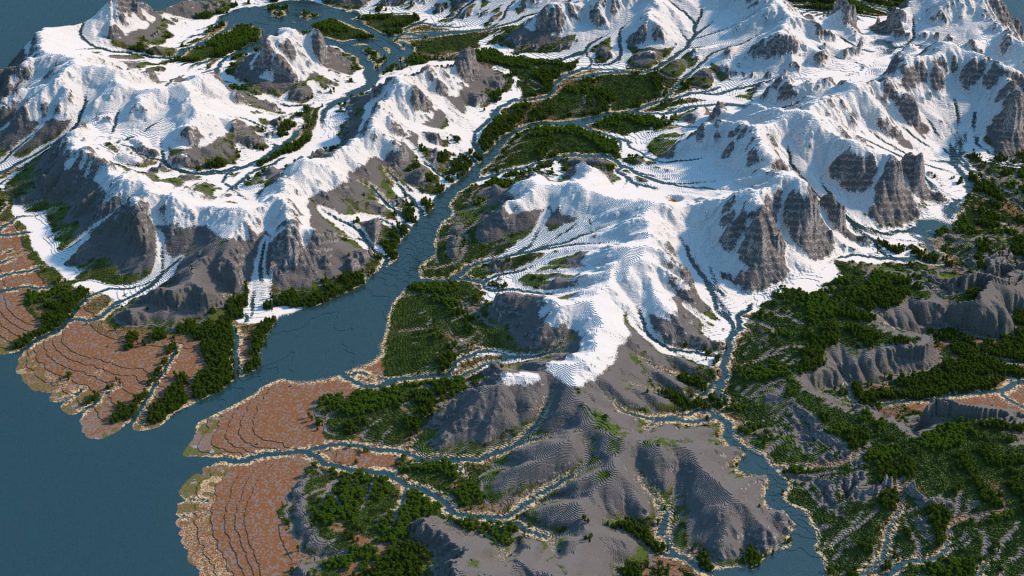 5k Minecraft Map - Genroll - By McMeddon
